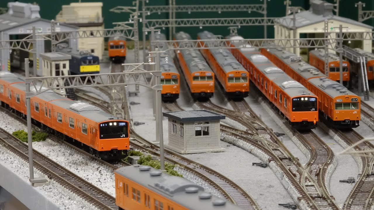 TOMIX 201系30N更新車 大阪環状線をNゲージ鉄道模型レイアウトで楽しむ