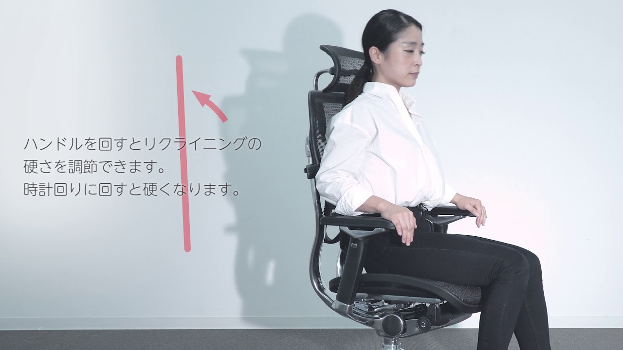 関家具／エルゴヒューマン］プロ機能説明 - YouTube
