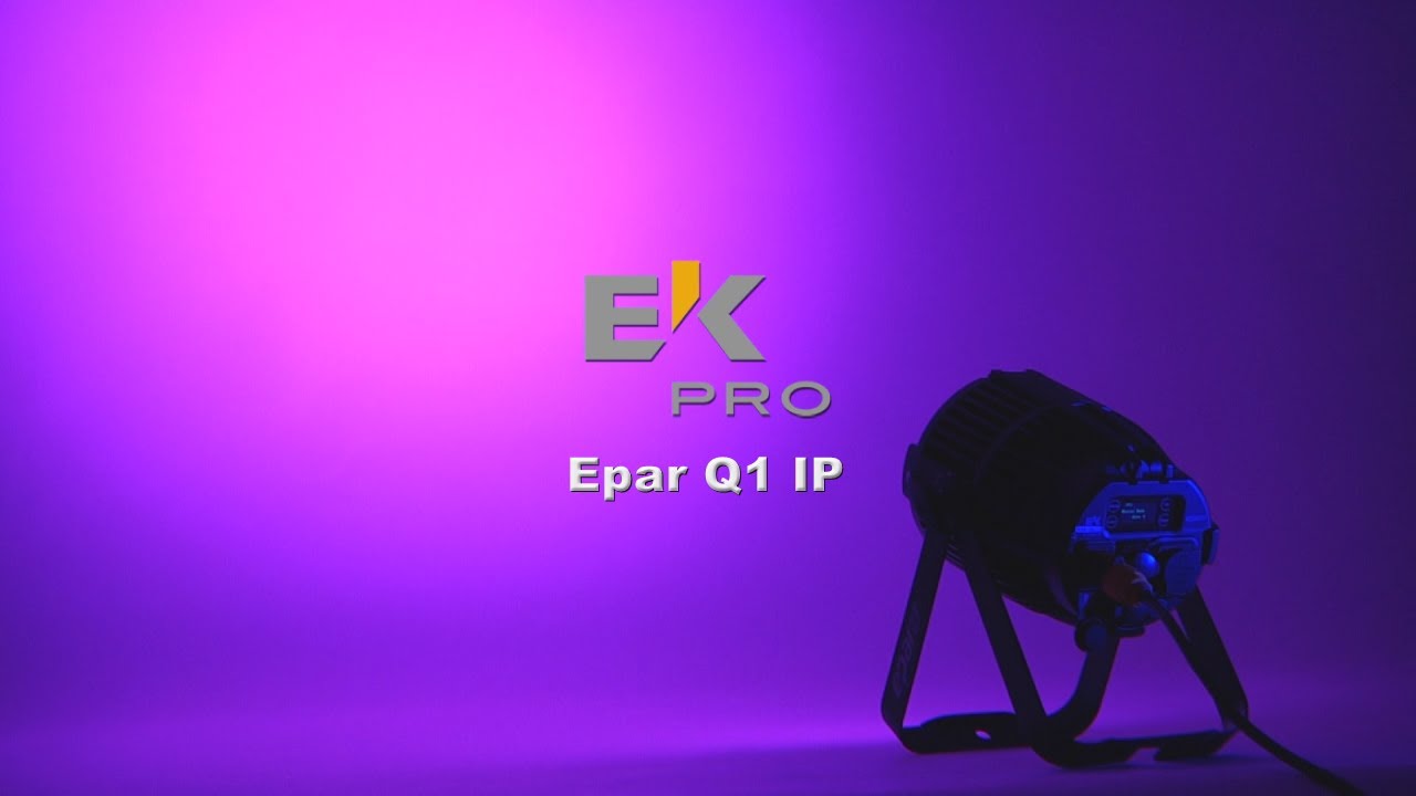 American DJ / Epar Q1 IP 防水 LEDパーライトステージ・舞台照明 LED