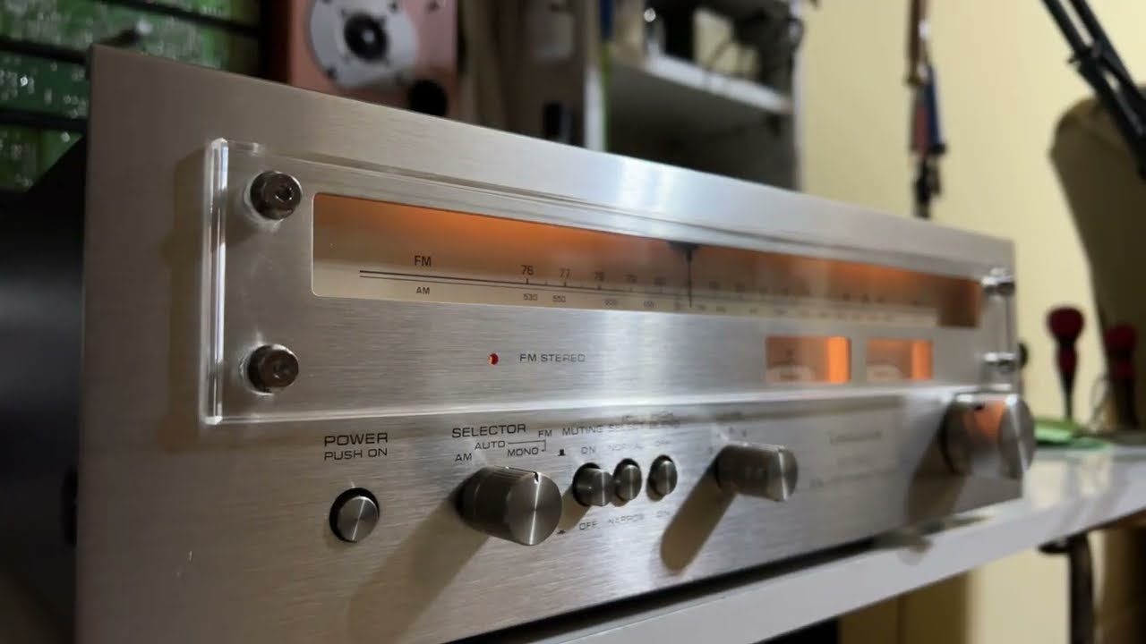 Technics ST-7600】テクニクスFM/AMアナログヴィンテージチューナー