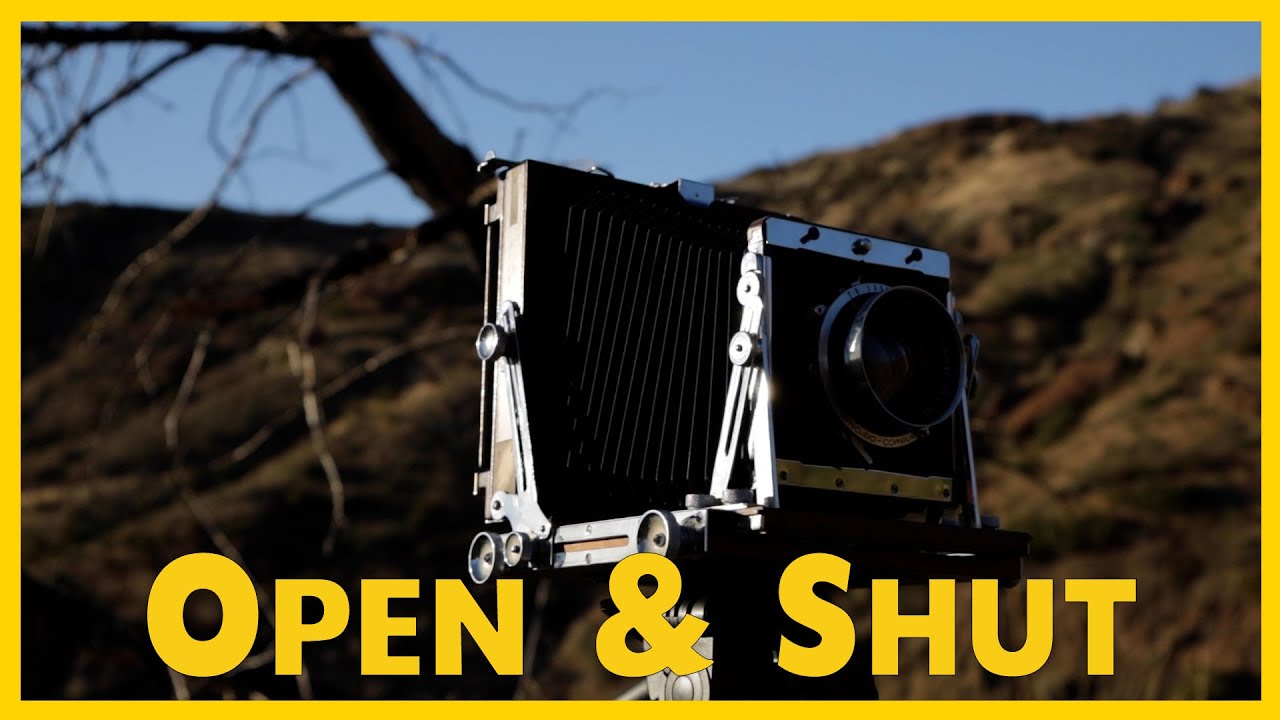 The Anaba Ikeda 4x5 Large Format Camera - YouTube