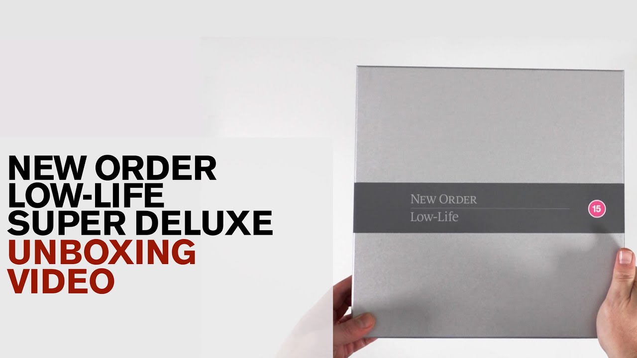 New Order / Low-Life super deluxe edition unboxed! - YouTube