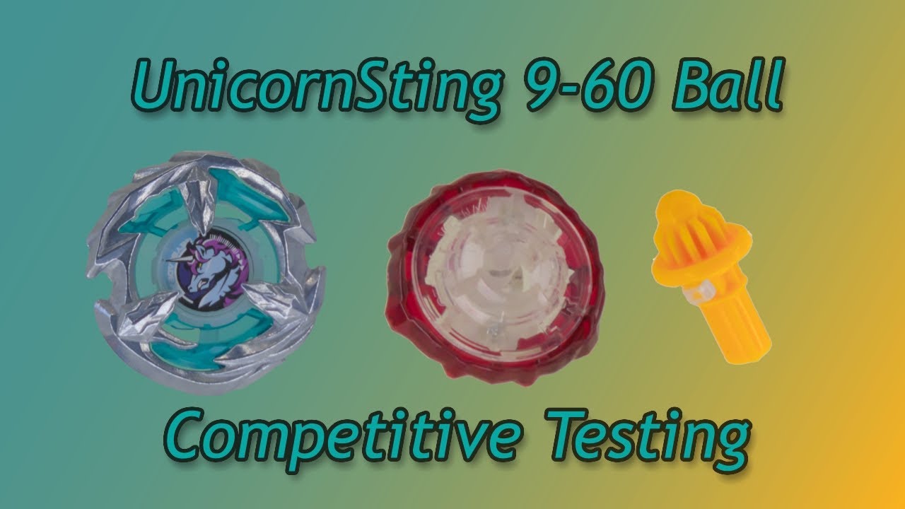 UnicornSting 9-60 Ball Competitive Testing | Beyblade X - YouTube