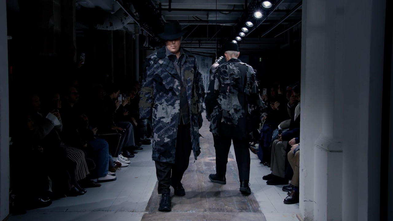 Yohji Yamamoto POUR HOMME A/W 2026-27 - 4K Edited Version - YouTube