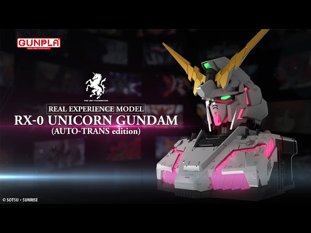 GUNPLA】REAL EXPERIENCE MODEL RX-0 ユニコーンガンダム (AUTO-TRANS