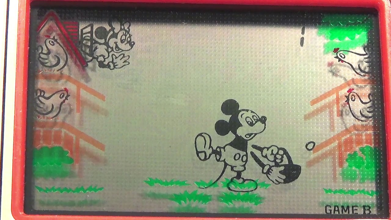 レトロ 液晶ゲーム】ミッキーマウス 任天堂 ゲームウォッチ Nintendo