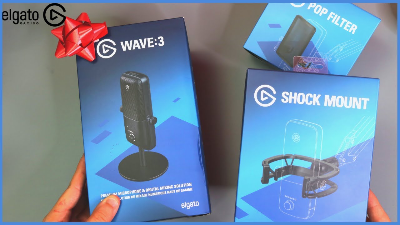 Unboxing Elgato Wave :3, Shock Mount & Pop Filter Are They Worth