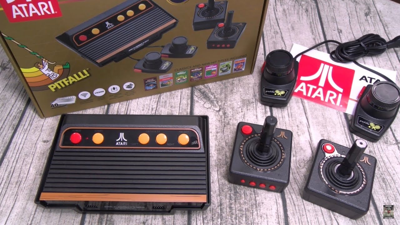 Atari Flashback 8 Gold Console - 120 Games - YouTube