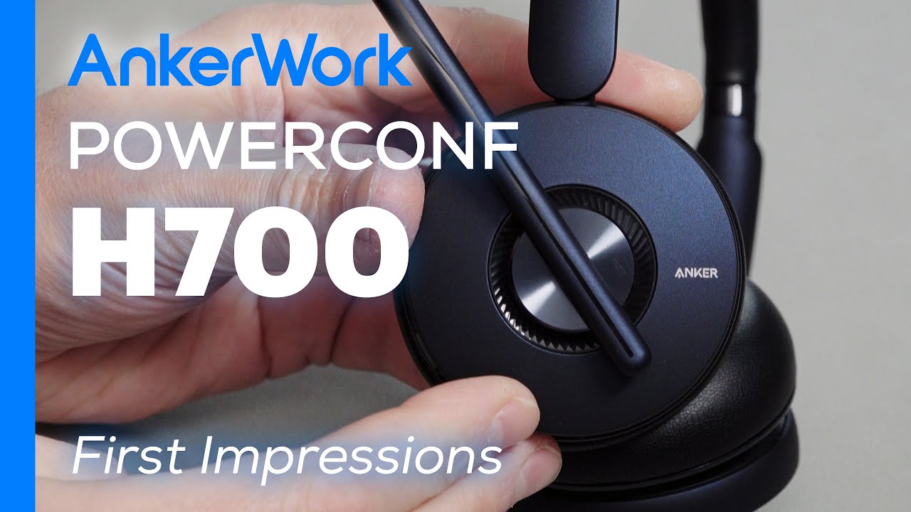 Anker PowerConf H700 ANC Headset - Overview & Audio Test - YouTube