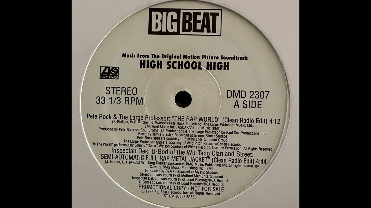 V.A. / HIGH SCHOOL HIGH (MUSIC FROM THE ORIGINAL MOTION PICTURE