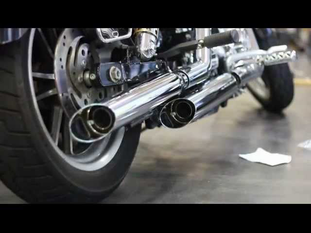 ハーレーマフラー MOTOR STAGE スリップオンマフラーサウンドテスト