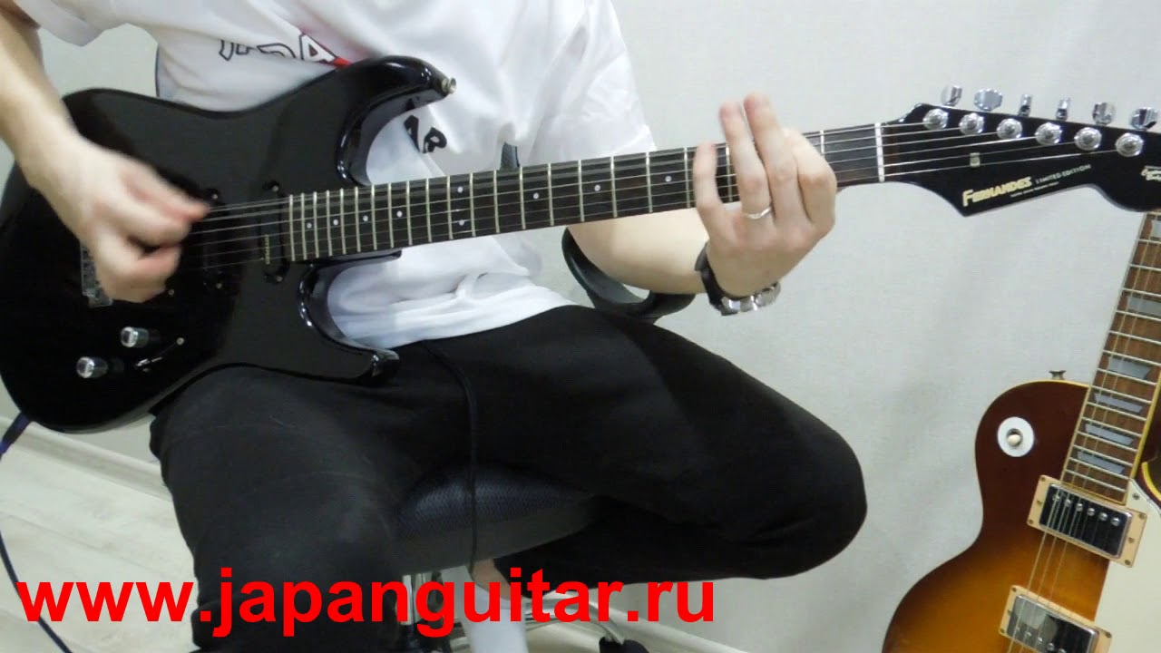Vintage Fernandes SSH40 Stratocaster Made in Japan - YouTube