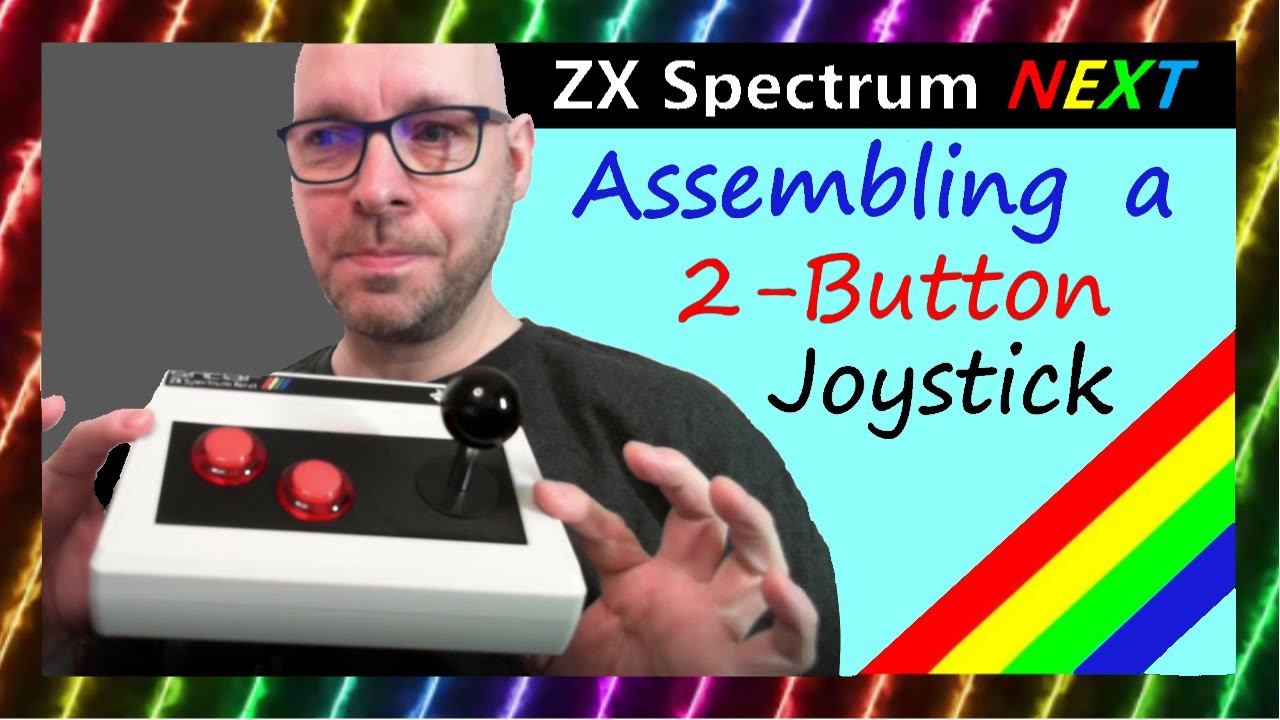 42: Assembling a 2-Button Joystick for the ZX Spectrum Next - YouTube