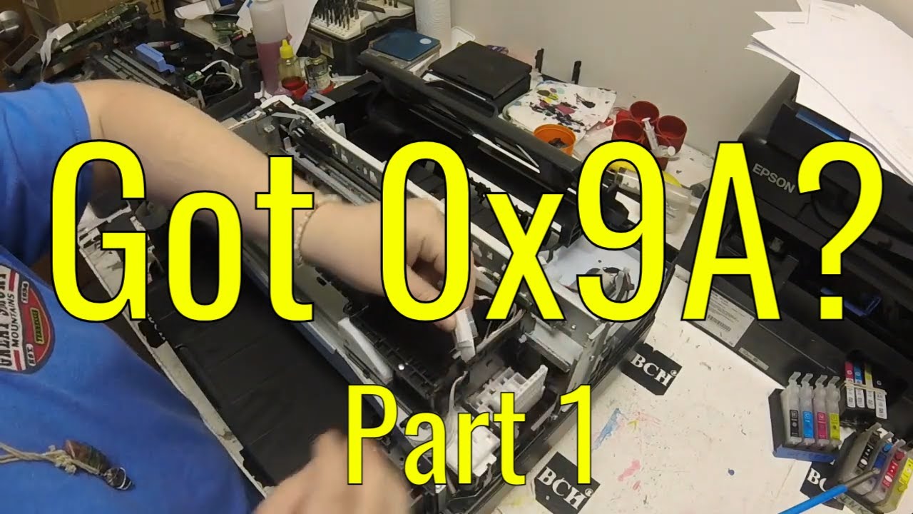 Fix Epson 0x9A Error (Part 1) - Replacing Printhead FFC Cable for