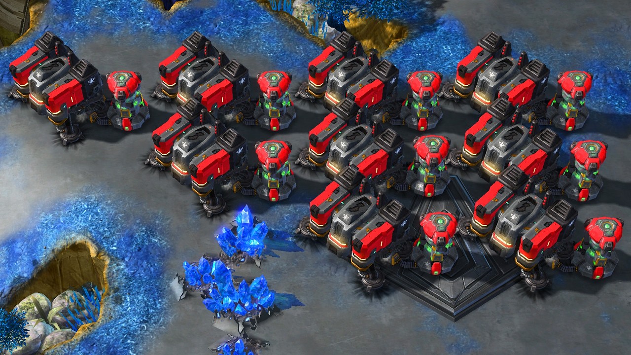 DISTURBING New Terran Strategy! StarCraft 2 - YouTube