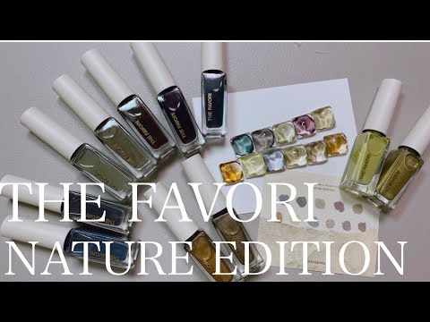 NUI x Favori 初コラボインク ネイルインク NUI x Favori 初コラボ