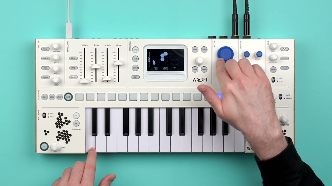 Kiviak Instruments WoFI Cloud-Connected Sampler Synthesizer