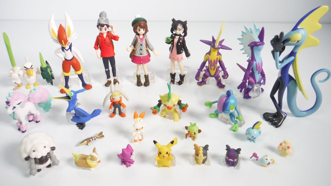 ポケモン スケールワールド ガラル地方 ネズ キバナ ゴリランダー