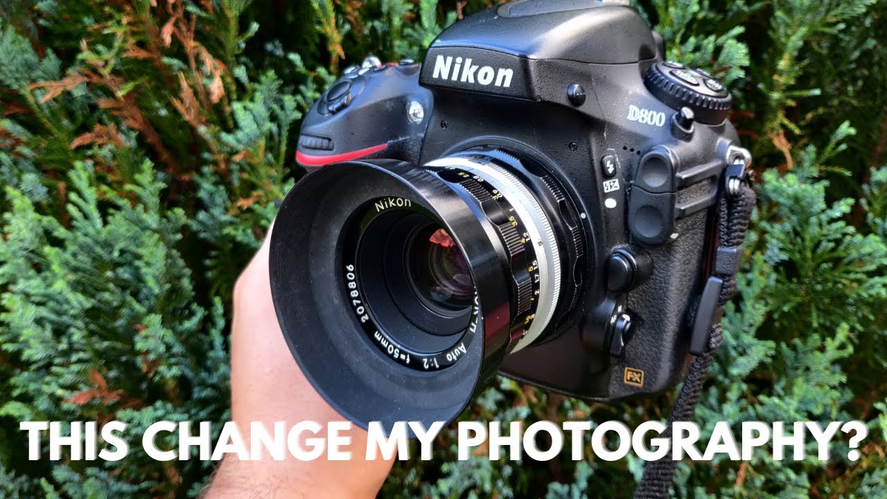THE SHARPEST NIKON LENS EVER! | 50mm f/2 | Nikon Nikkor H Auto