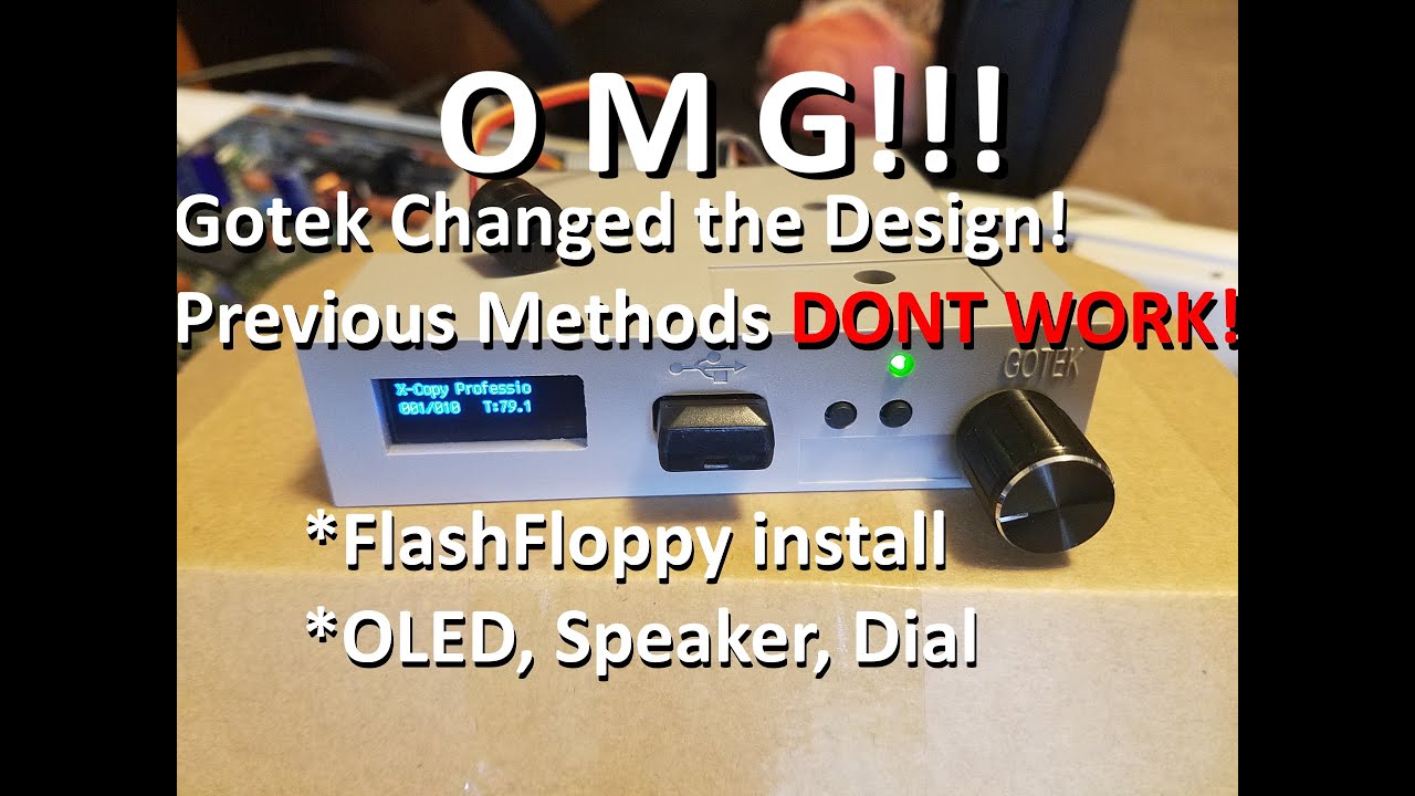 GOTEK USB Floppy Emulator Simulator Review Tutorial - YouTube