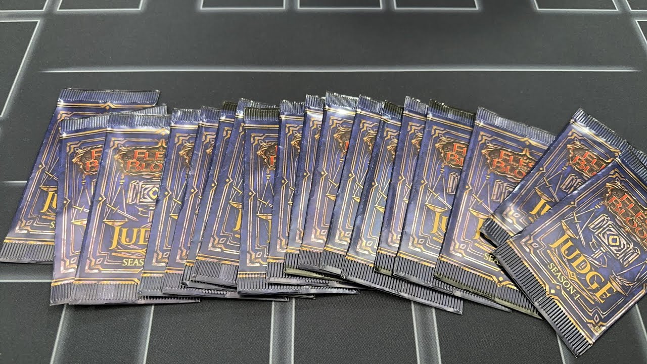 18 Flesh And Blood Season1 Judge Packs Opened ! #fabtcg - YouTube