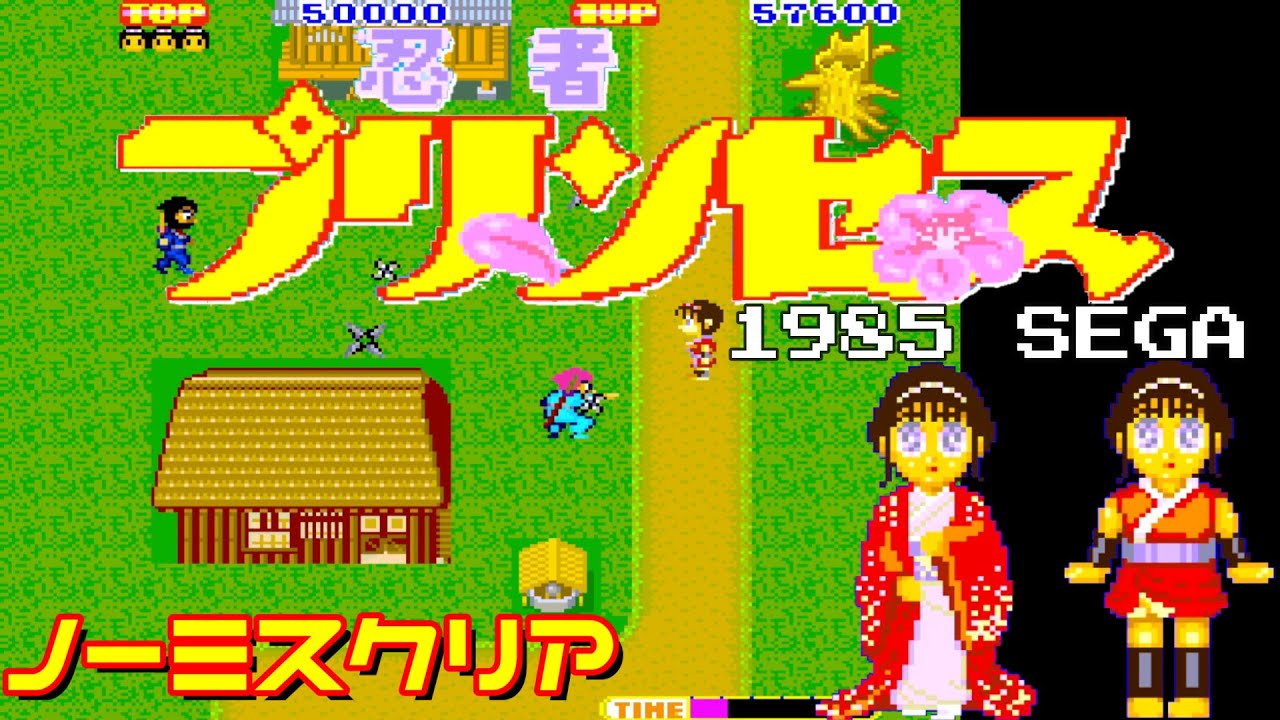 US版) 忍者プリンセス1メガ版 忍者 プレイ動画 / The Ninja (Ninja