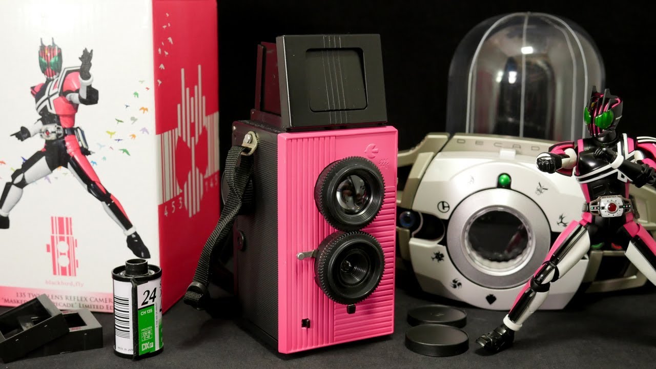 仮面ライダーディケイド Blackbird fly 35mm 2眼レフカメラ ディケイド