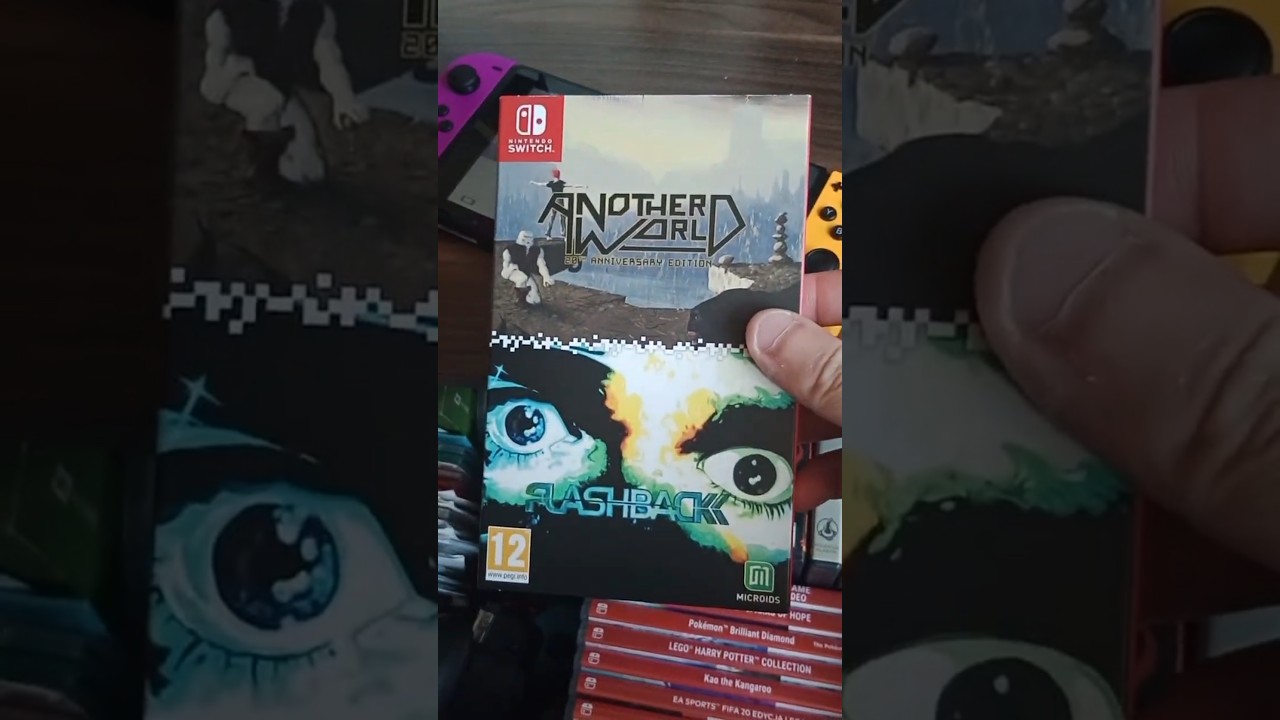 Another World & Flashback on Nintendo Switch. #retrogaming