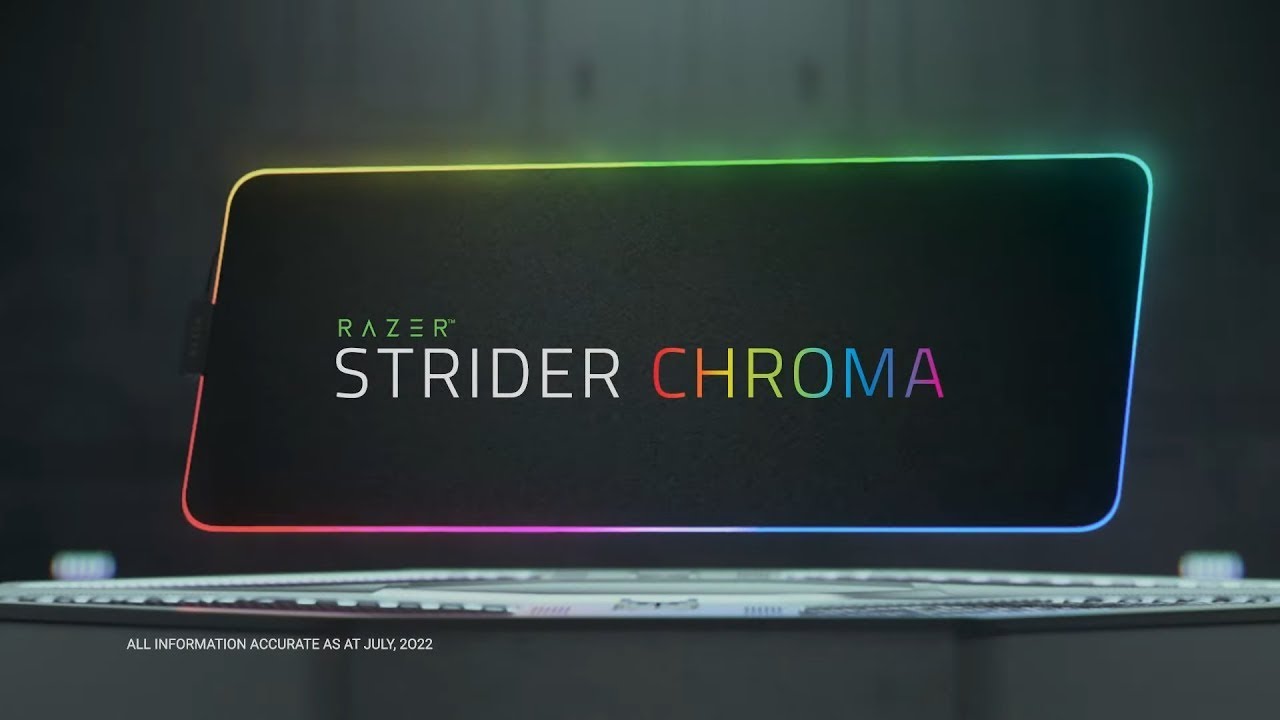 Hybrid Mouse Mat with Chroma RGB - Razer Strider Chroma | Razer