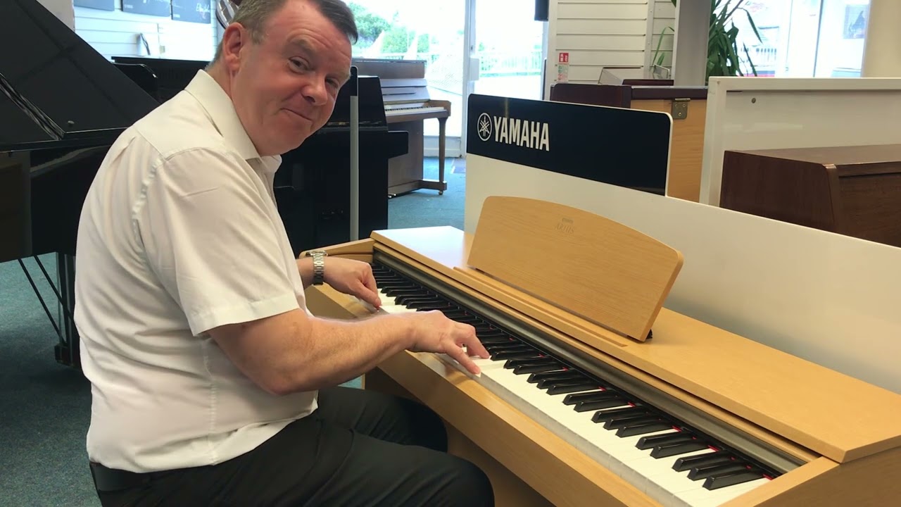 Used Yamaha YDP-161C Digital Piano | Rimmers Music - YouTube