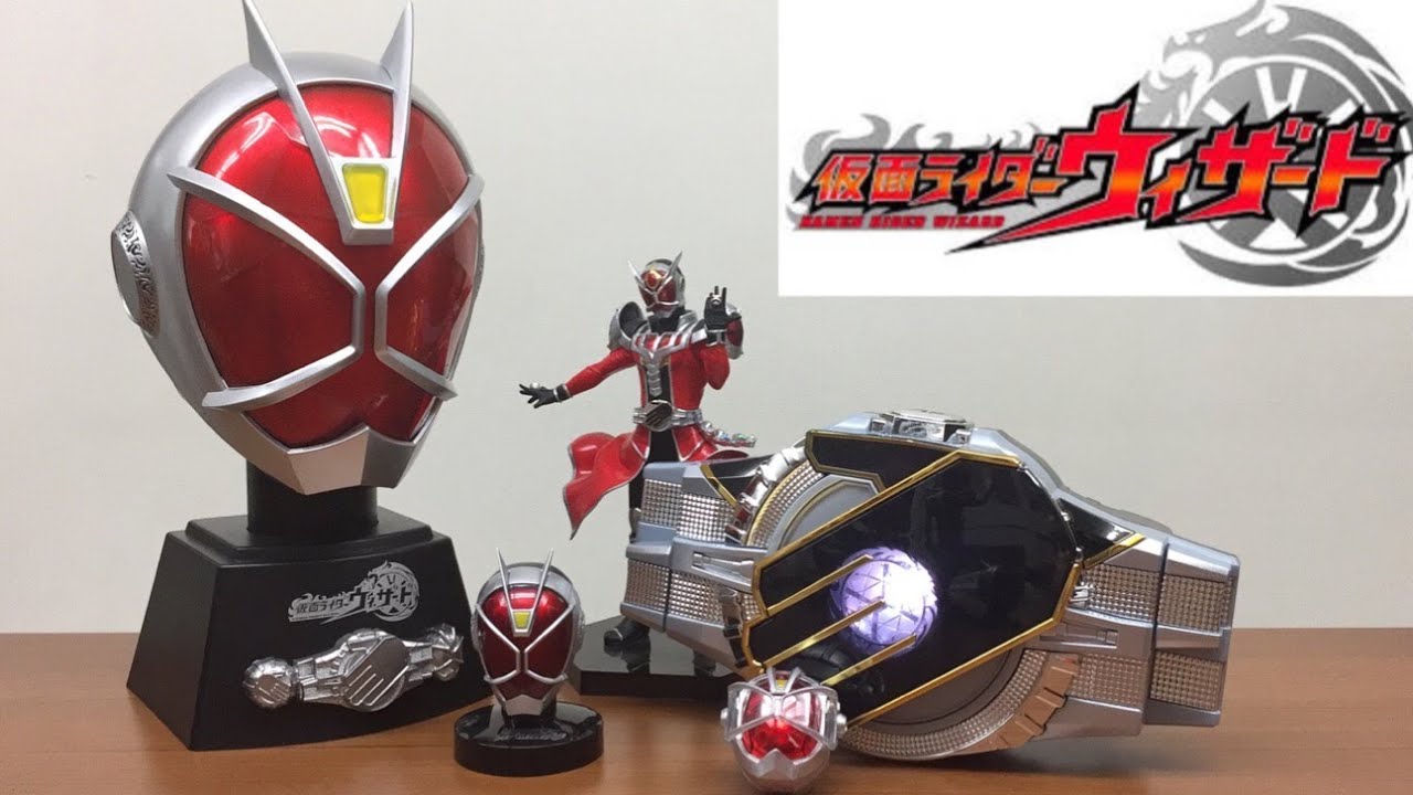 kamen rider wizard big mask collection review 仮面ライダー
