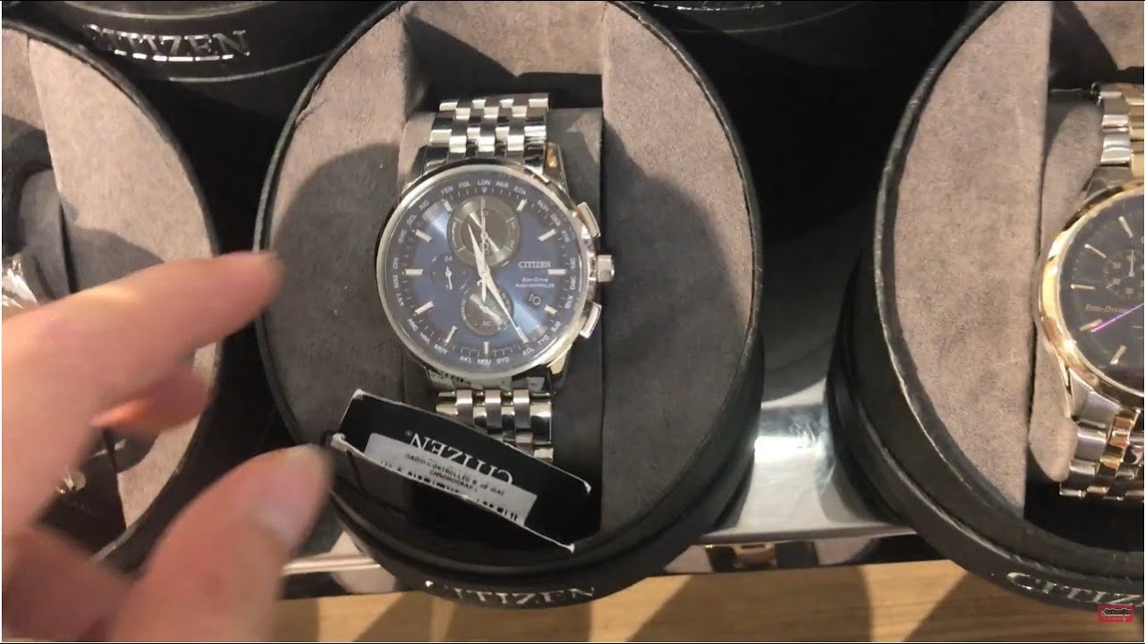 AT8110-61L CITIZEN ECO DRIVE RADIO CONTROLLED - YouTube