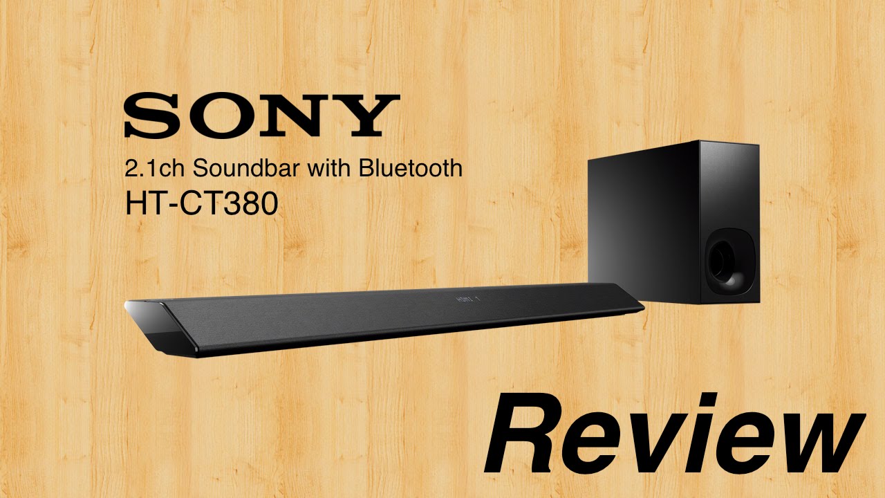 Review - Sony HT-CT380 2.1ch Soundbar with Bluetooth - Mama Geek