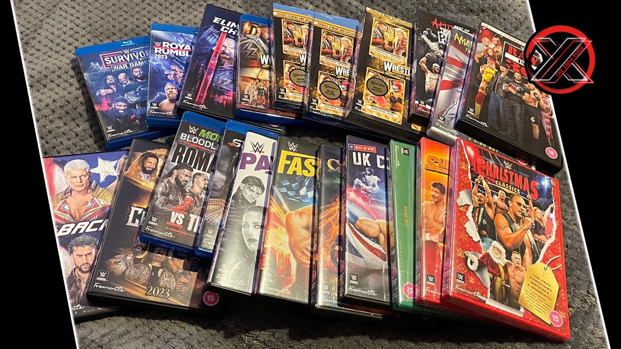 WWE DVD and Blu-ray Year In Review Collection 2023 UK - YouTube