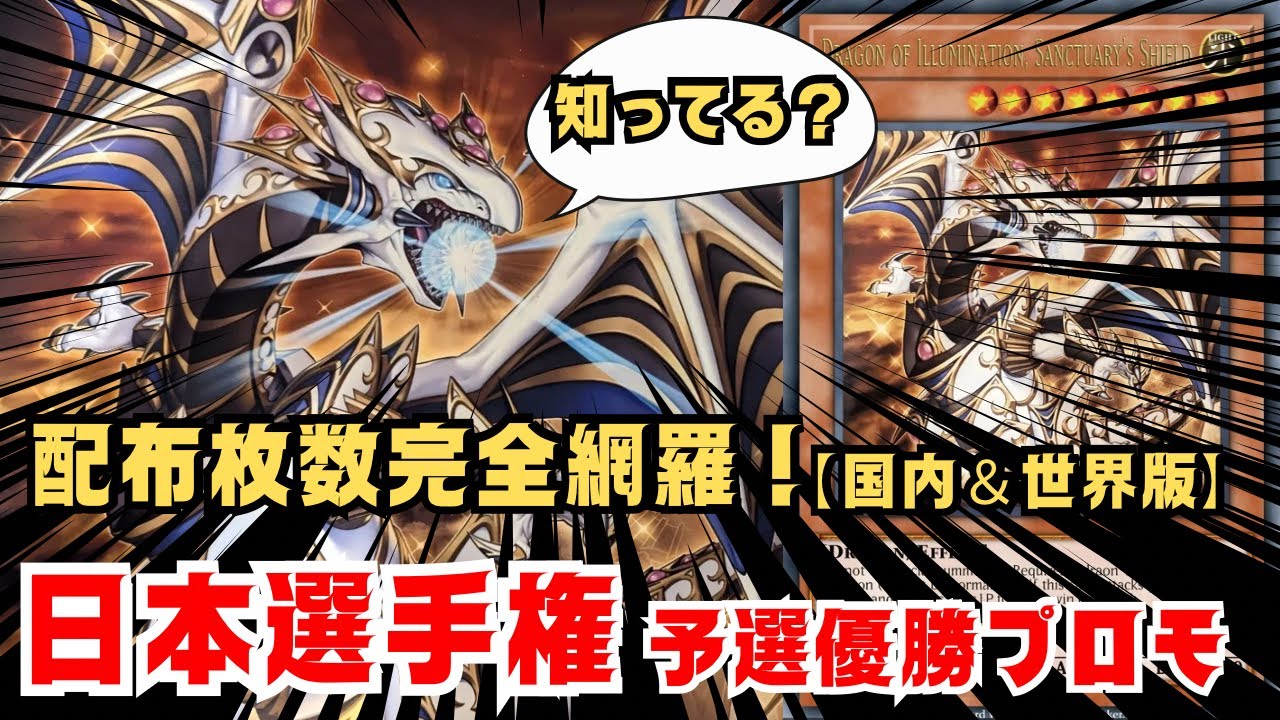 日本選手権プロモ徹底解説！聖域を守護せし光の龍！Dragon of