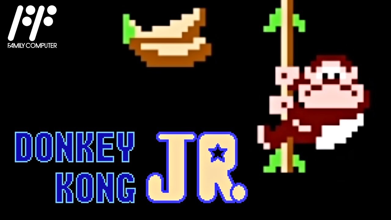 ドンキー・コング Jr.（Family Computer）】 - YouTube
