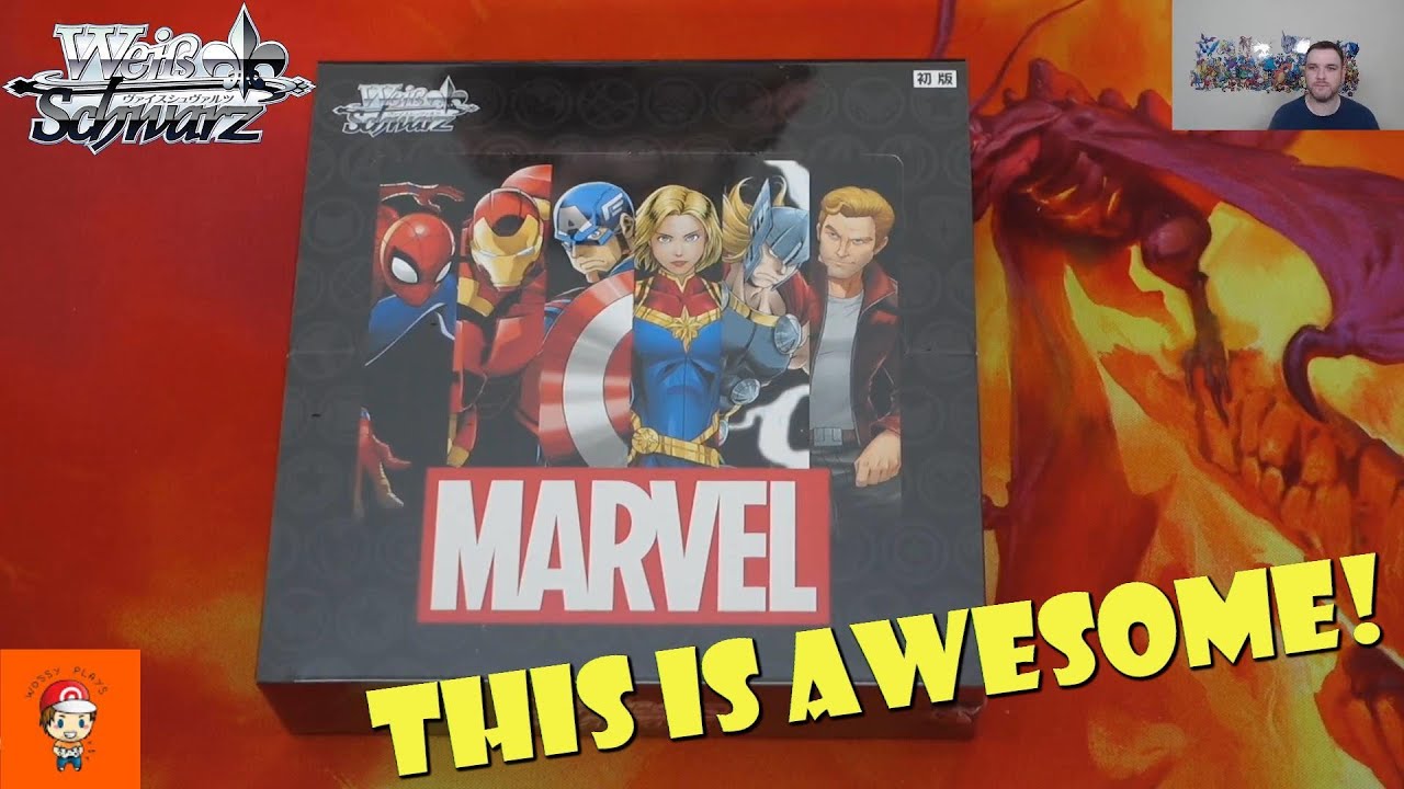 Marvel Weiss Schwarz Booster Box Opening! This is Awesome!! - YouTube