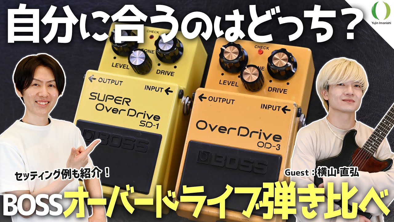 今、改めて比較してみよう！ 【BOSS DS-1 vs BOSS DS-2