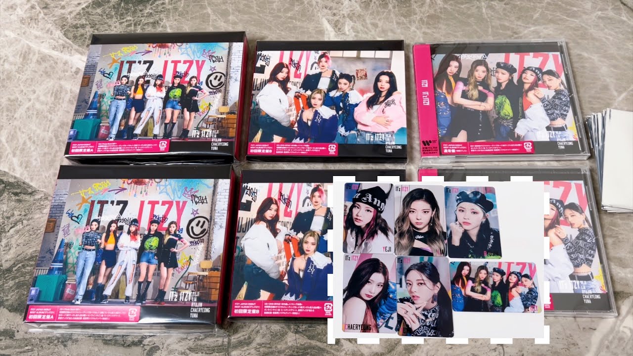 ITZY JAPAN DEBUT BEST ALBUM『IT'z ITZY』UNBOXING | Tower Records
