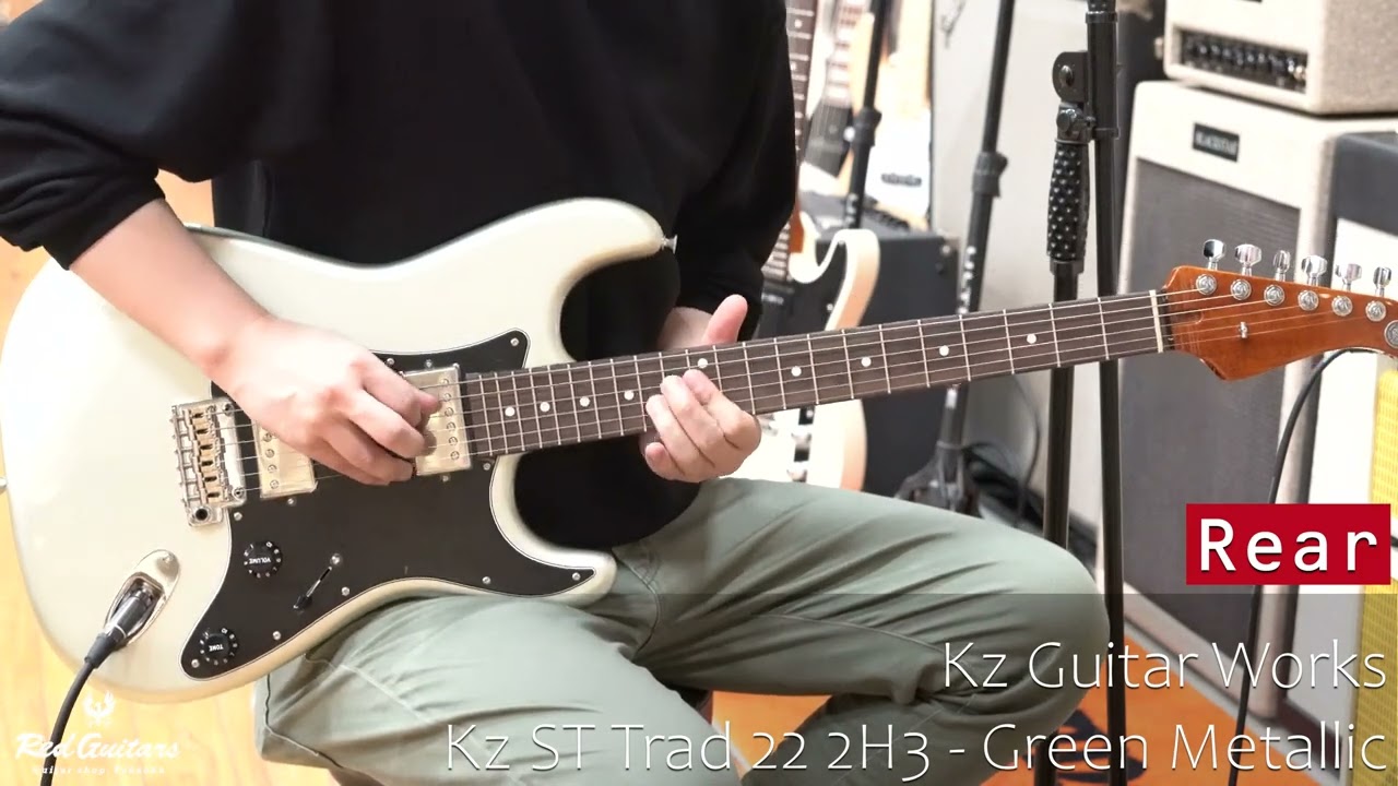 Kz Guitar Works】 Kz ST Trad 22 2H3 - Green Metallic【試奏動画あり