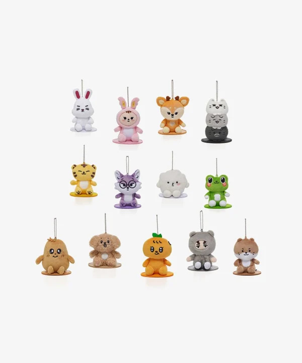 SEVENTEEN – MINITEEN OFFICIAL MD MAGNET PLUSH KEYRING