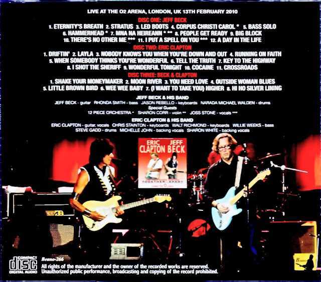 Eric Clapton Jeff Beck エリック・クラプトン ジェフ・ベック/London