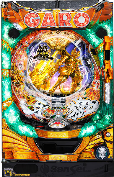 お取り寄せ商品】サンセイ CR牙狼魔戒ノ花～BEAST OF GOLD Ver.～ 中古