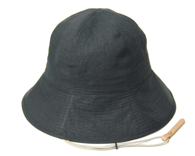 NINE TAILOR(ナインテイラー) リネンハット Canna Hat あご紐・マスク