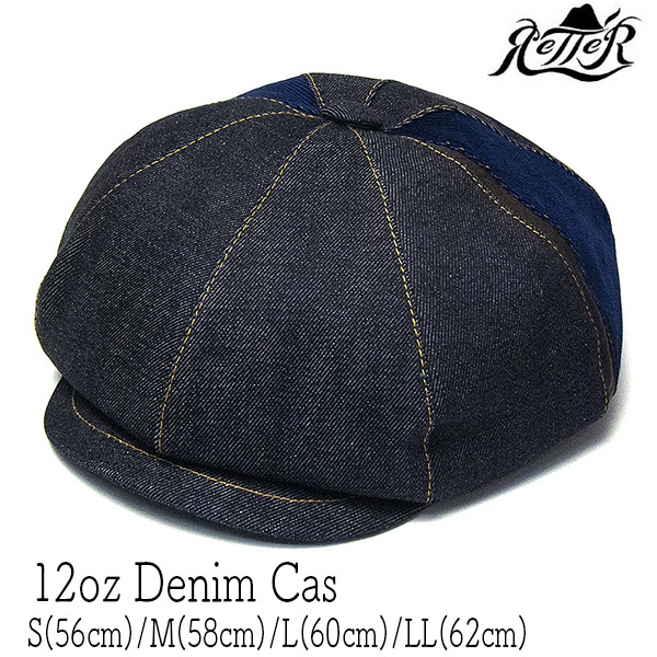 Retter(レッター) デニムキャスケット 12oz Denim Cas メンズ