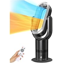 Amazon | 【節電対策】タワーファン 扇風機 羽なし 冷風 温風 強力 DC