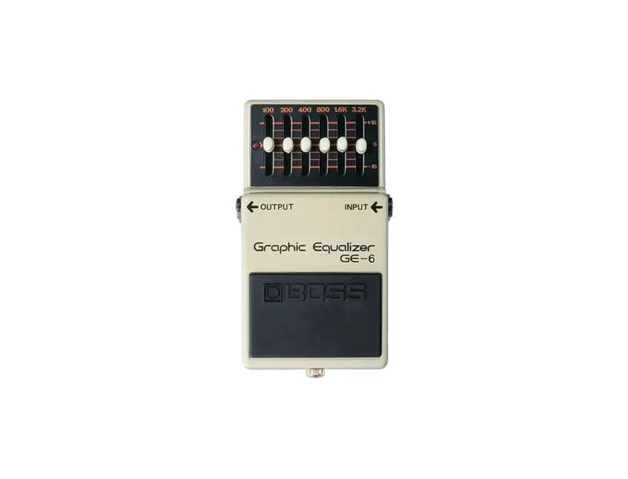 Boss GE-6 Graphic Equalizer - What To Know & Where To Buy | Equipboard