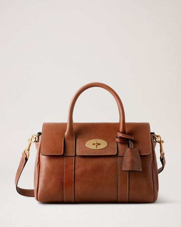 Mulberry | ベイズウォーター サッチェル | オーク ナチュラル ベジ