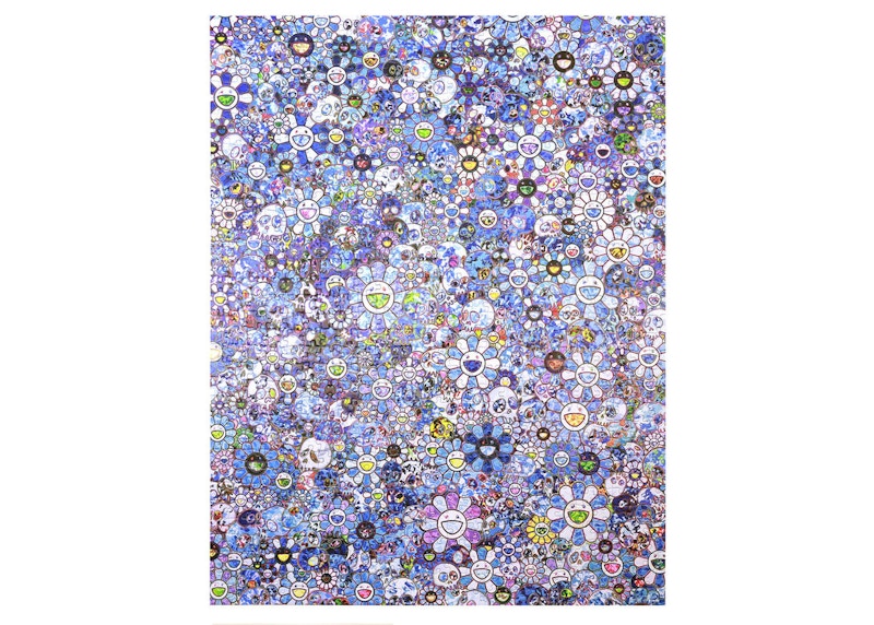 村上隆 SKULLS FLOWERS BLUE SIGNAL 新品 未開封 村上隆 パズル SKULLS