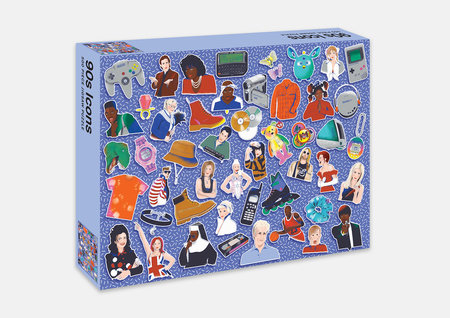 90s Icons Jigsaw Puzzle: 500 Piece Jigsaw Puzzle - Rizzoli New York